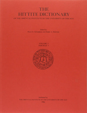 Hittite Dictionary: MN Fascicle 3 (Vol 3, Fascicle 3) (N.3),Used