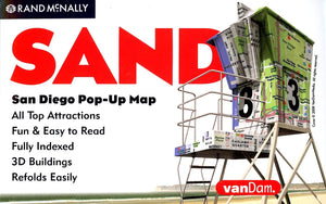 Rand Mcnally San Diego Popup Map