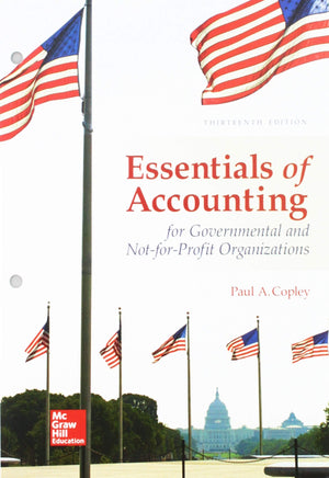 Loose Leaf for Essentials of Accounting for Govenmental and NotforProfit Organizations,Used