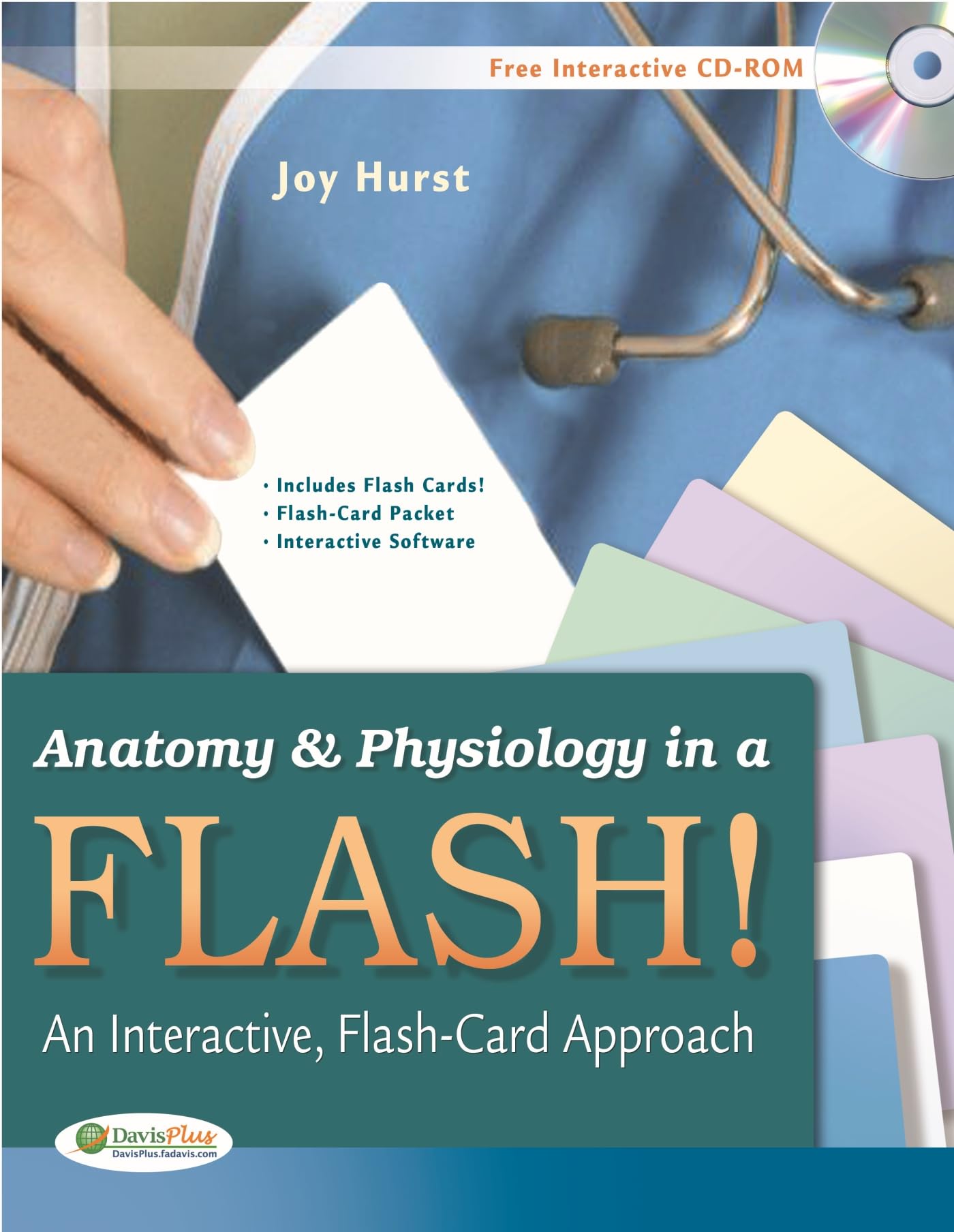 Anatomy & Physiology In A Flash! Book & Flash Cards: An Interactive, Flashcard Approach,New
