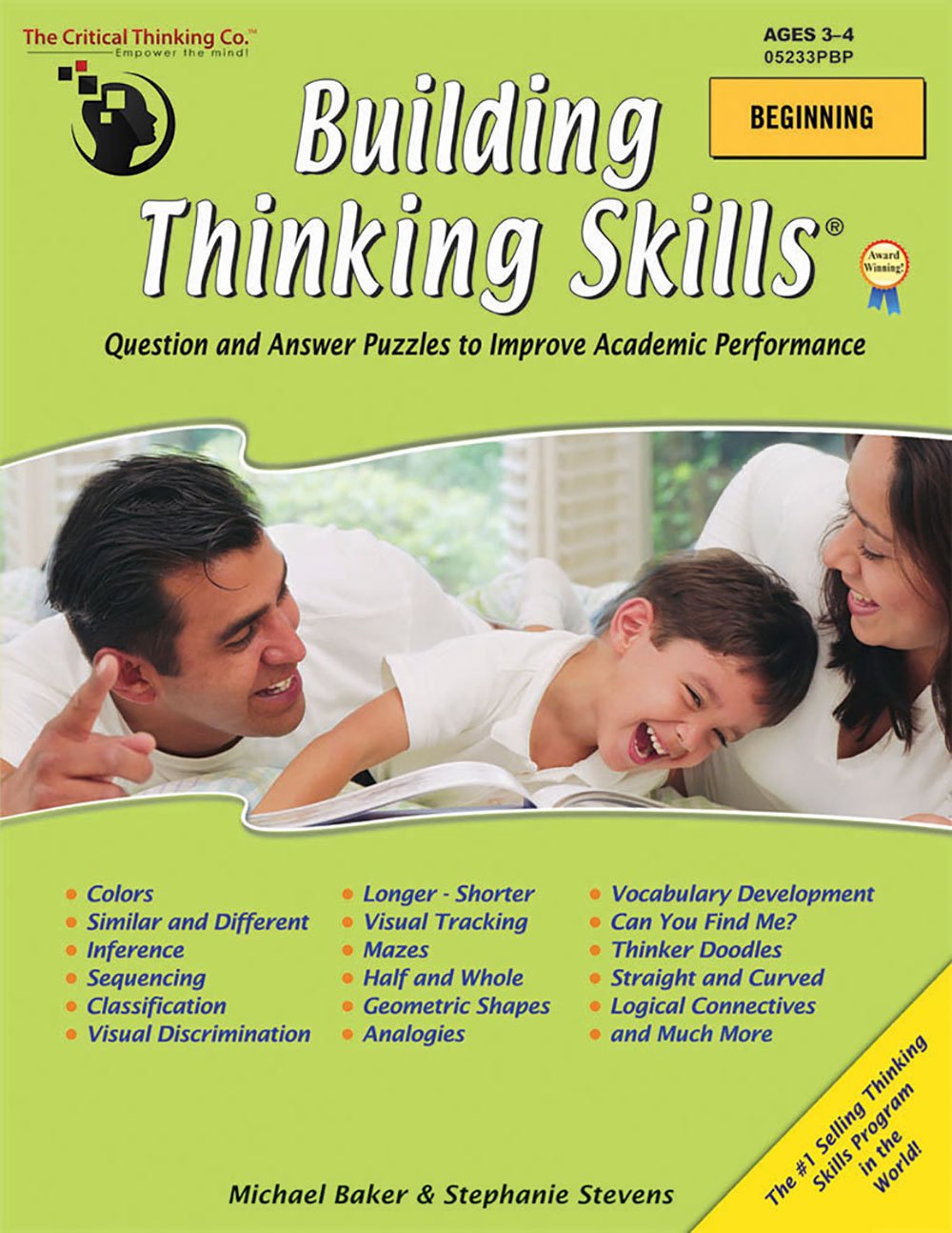 Building Thinking Skills Beginning 1 Workbook, Question & Answer Puzzles to Improve Academic Performance (Ages 34),New