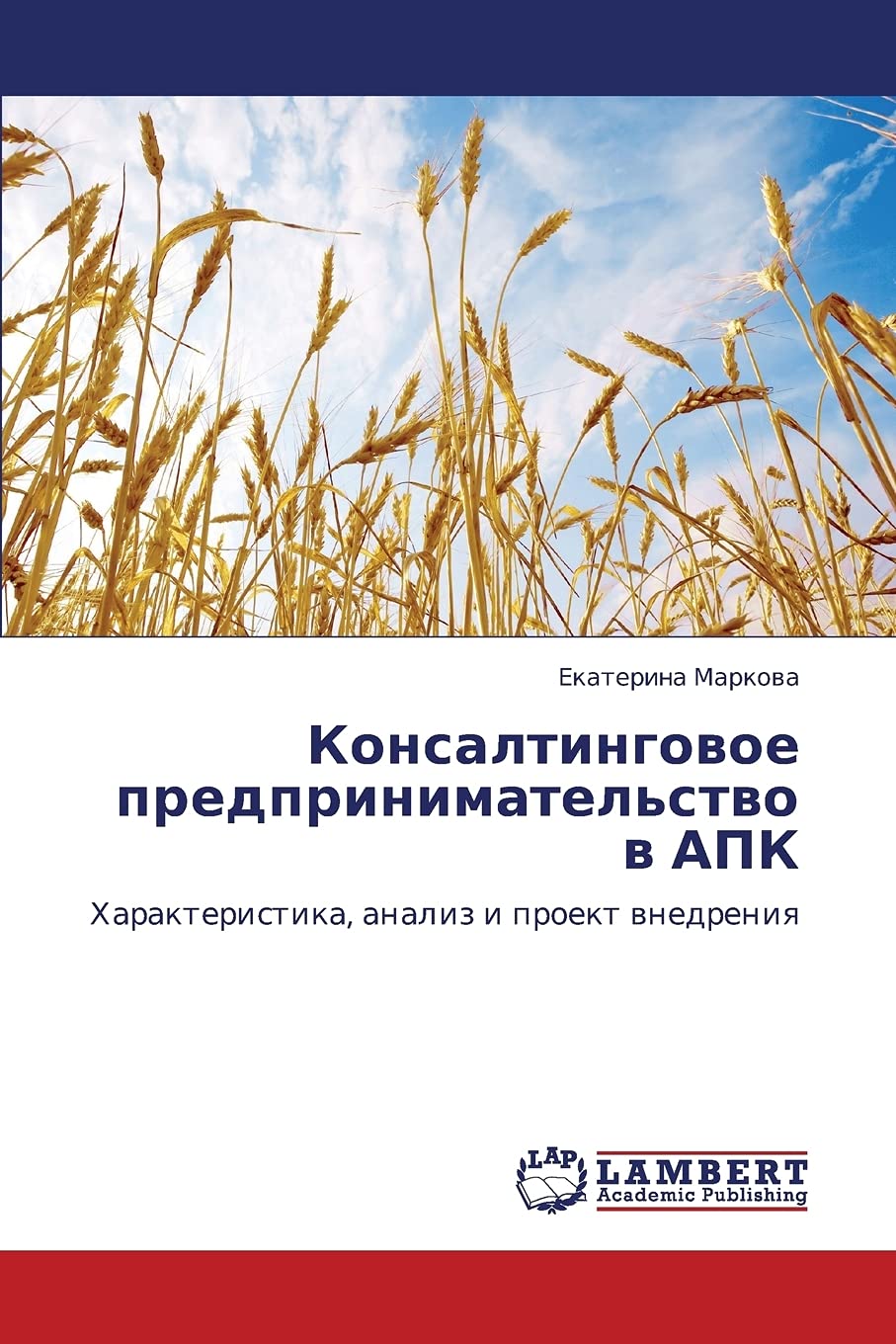 Konsaltingovoe predprinimatel'stvo v APK: Kharakteristika, analiz i proekt vnedreniya (Russian Edition),Used
