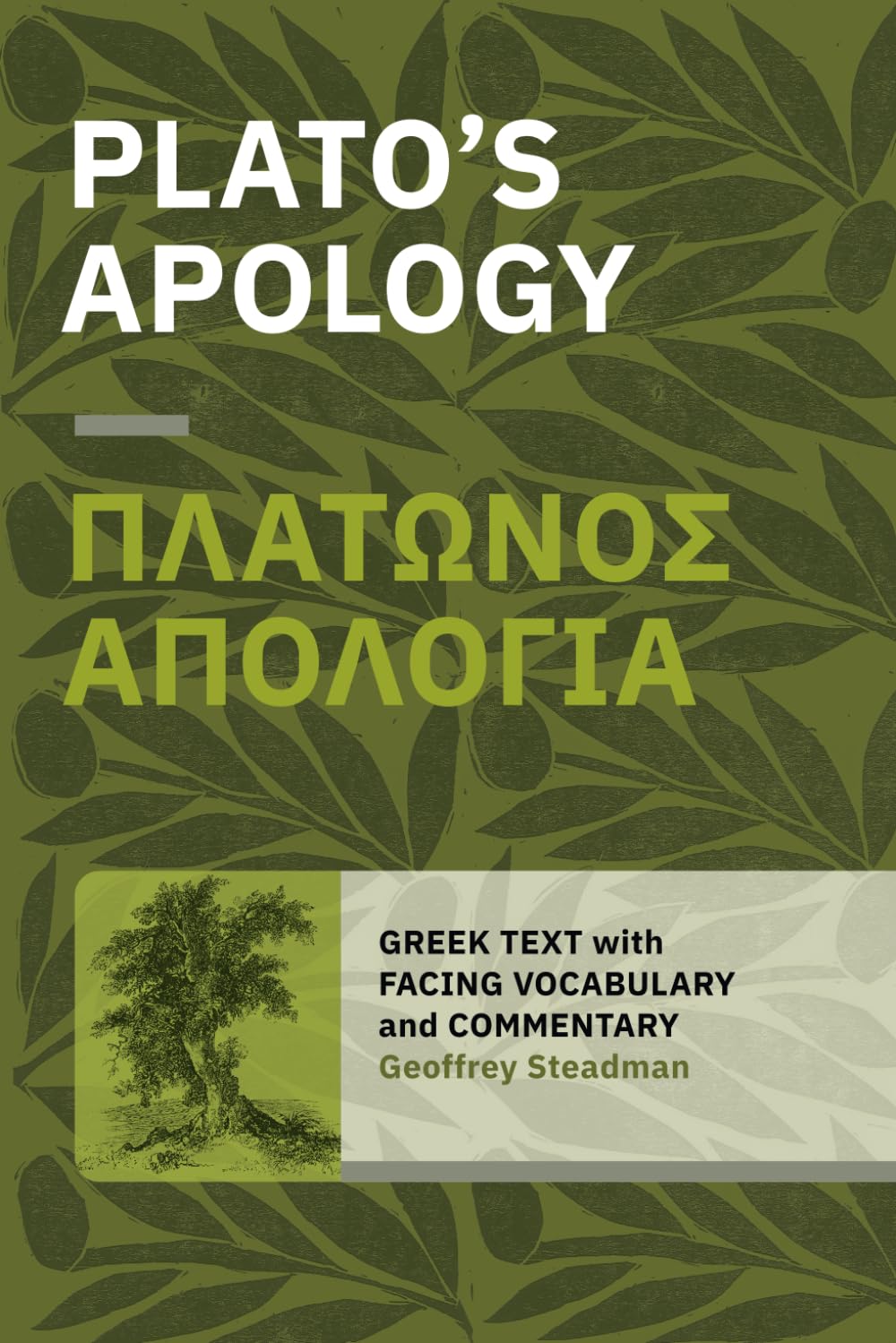 Platos Apology: Greek Text with Facing Vocabulary and Commentary,Used