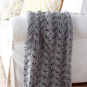 LEISURE ARTS Make in a Weekend Afghans to Crochet - Model 75590 - Easy Crochet Patterns for Quick Projects