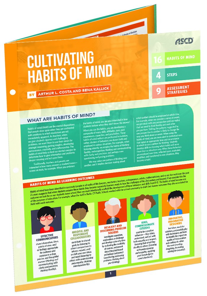 Cultivating Habits of Mind (Quick Reference Guide),Used