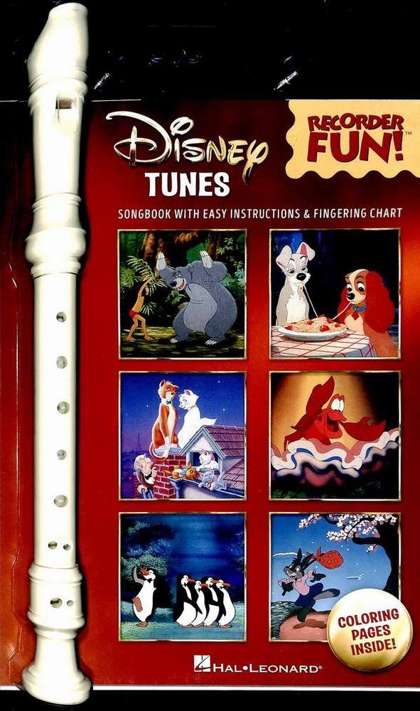 Disney Tunes  Recorder Fun!: Pack with Songbook and Instrument,New