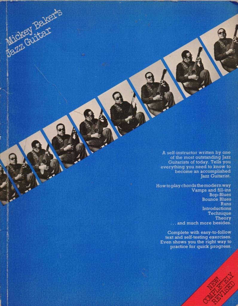Mickey Baker's Jazz Guitar (Guitar Books),Used