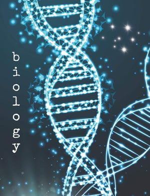 Biology: Collage Ruled Composition Notebook For Biology And Science, Perfect For School Notes,Used
