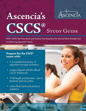 CSCS Study Guide 20192020: CSCS Test Prep Book and Practice Test Questions for the Certified Strength and Conditioning Speciali,Used