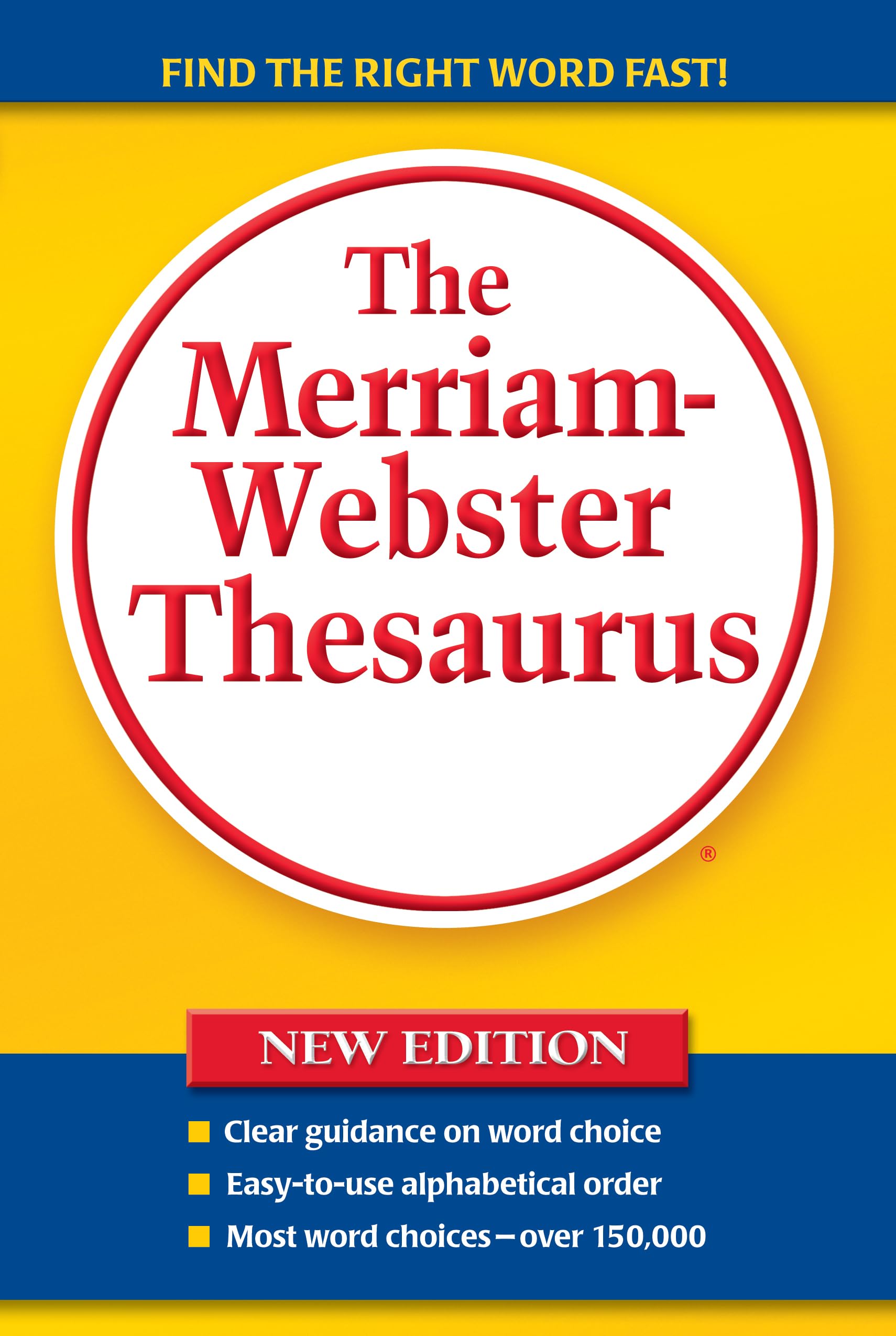 The Merriamwebster Thesaurus, Trade Paperback