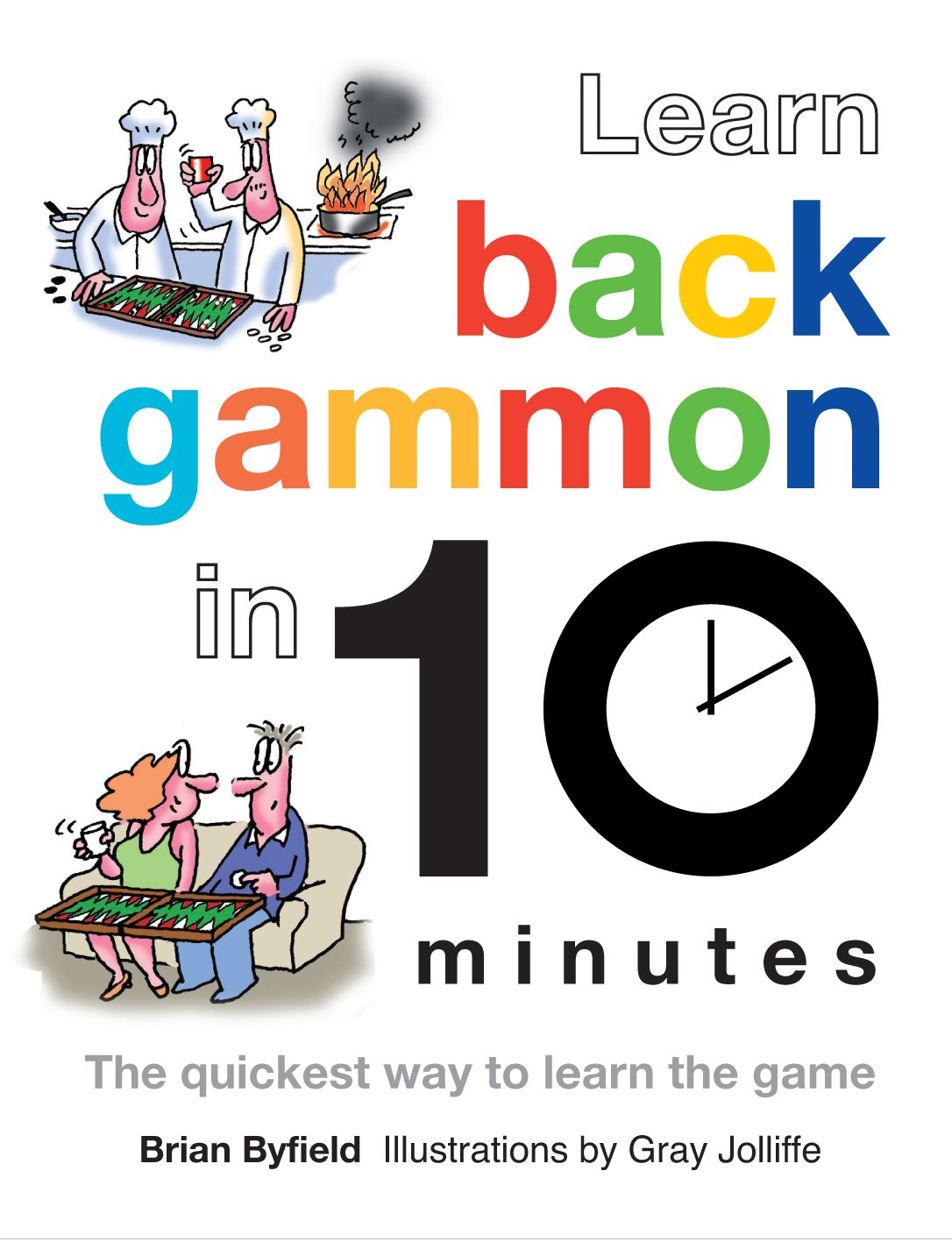 Learn Backgammon in 10 Minutes: The Quickest Way to Learn the Game,Used