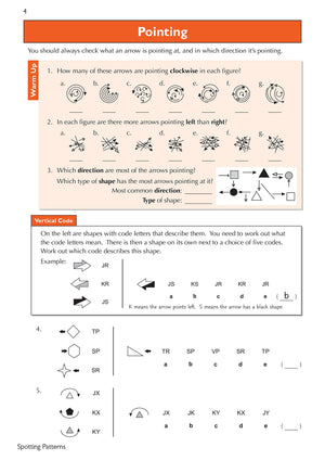New 11+ GL NonVerbal Reasoning Practice Book & Assessment Tests  Ages 1011 (with Online Edition) (CGP 11+ GL),Used