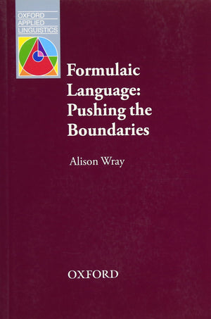 Formulaic Language: Pushing the Boundaries,Used