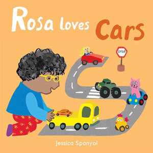 Rosa Loves Cars (All about Rosa) (English and Spanish Edition),Used