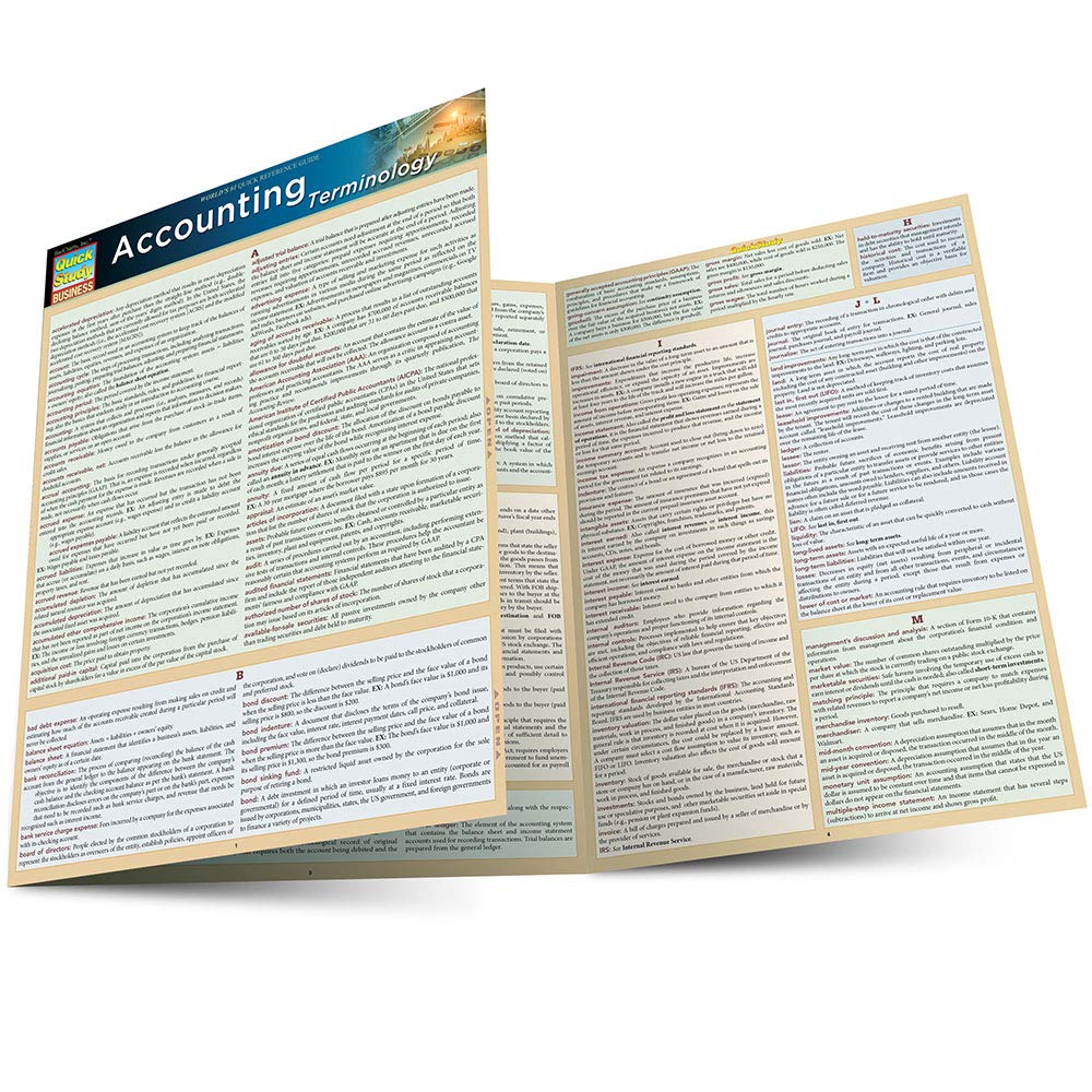 Accounting Terminology (Quick Study Business),Used