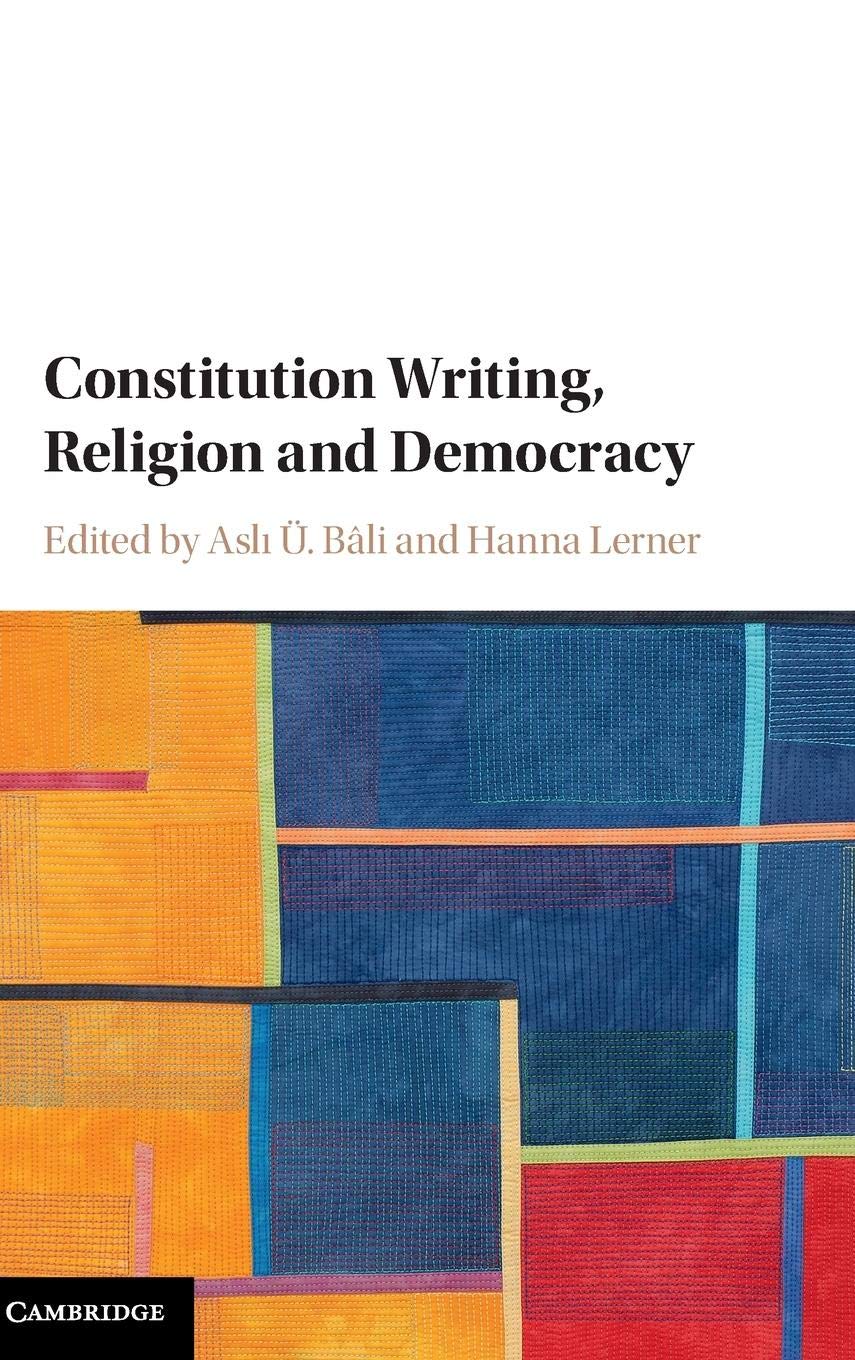 Constitution Writing, Religion and Democracy,Used