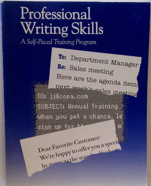 Professional Writing Skills: A SelfPaced Training Program,Used