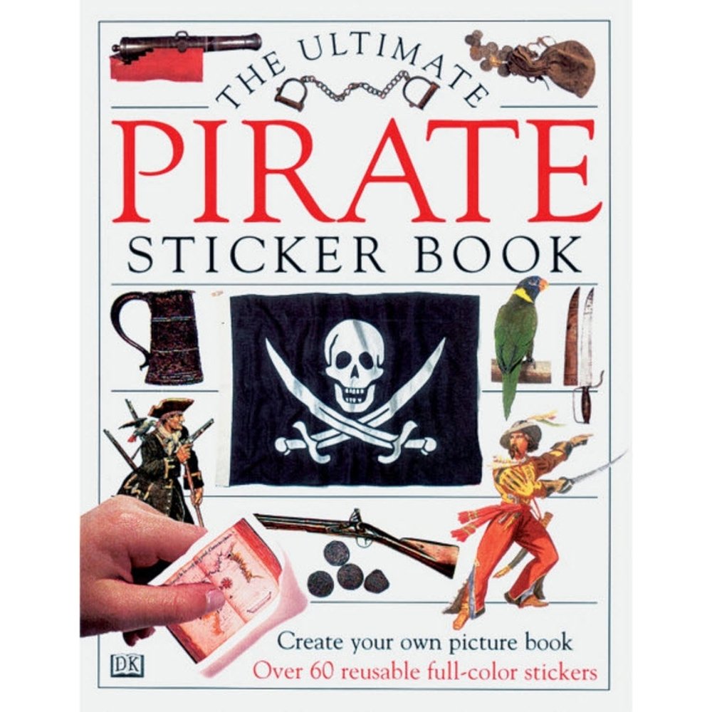 Ultimate Sticker Book: Pirate,Used