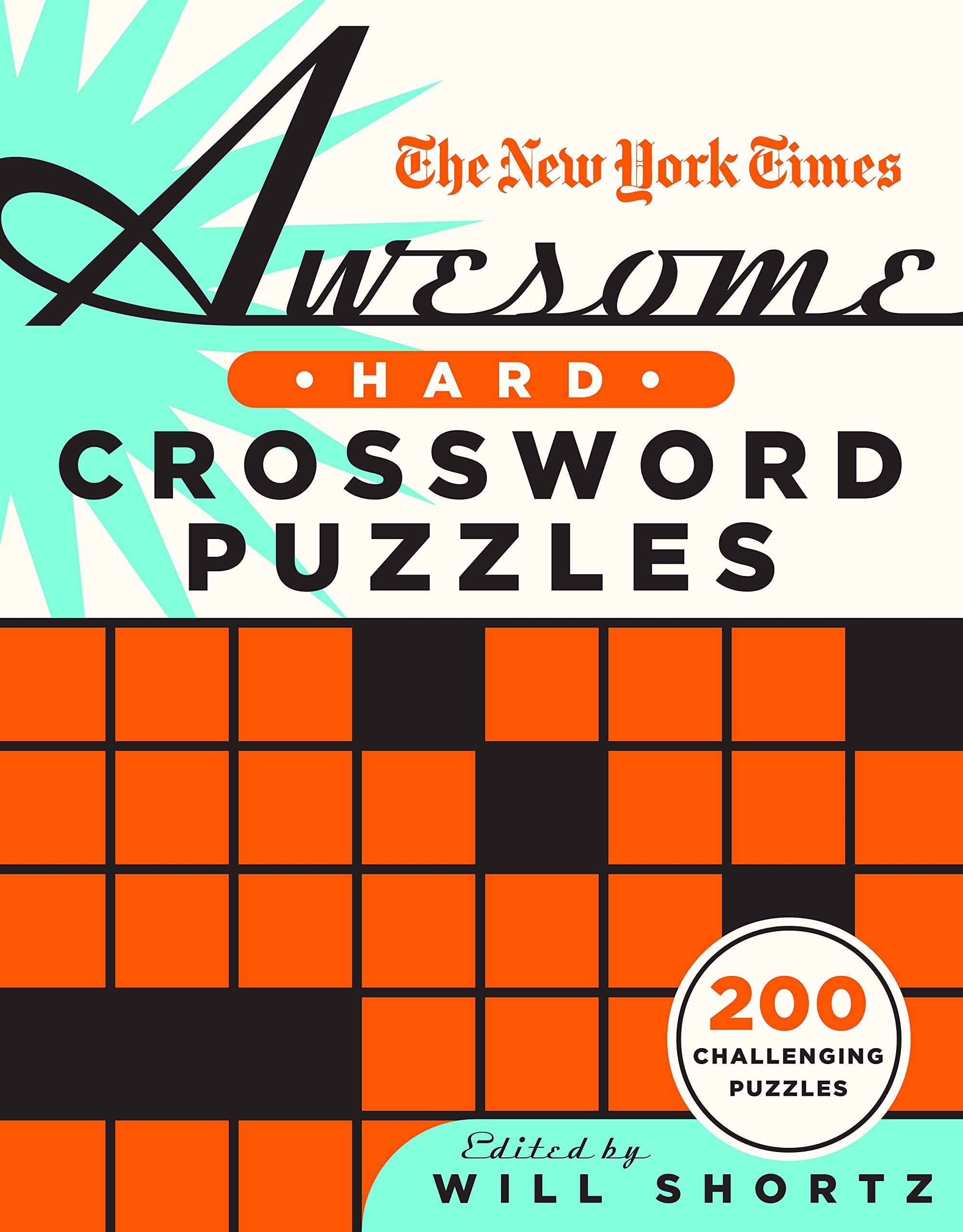 New York Times Awesome Hard Crossword Puzzles,Used
