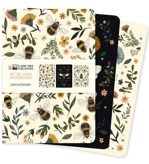 Jade Mosinski Set Of 3 Midi Notebooks (Midi Notebook Collections)