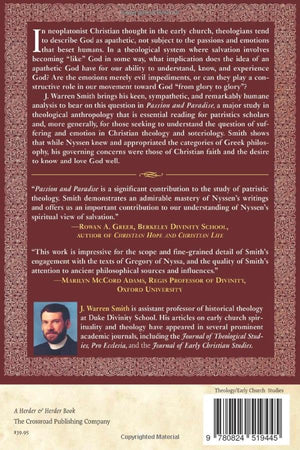 Passion and Paradise: Human and Divine Emotion in the Thought of Gregory of Nyssa,Used
