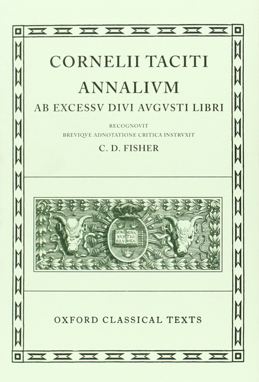 Annales Ivi, Xixvi (Oxford Classical Texts) (Latin Edition),New