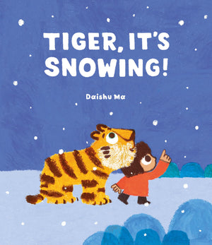 Tiger, ItS Snowing!