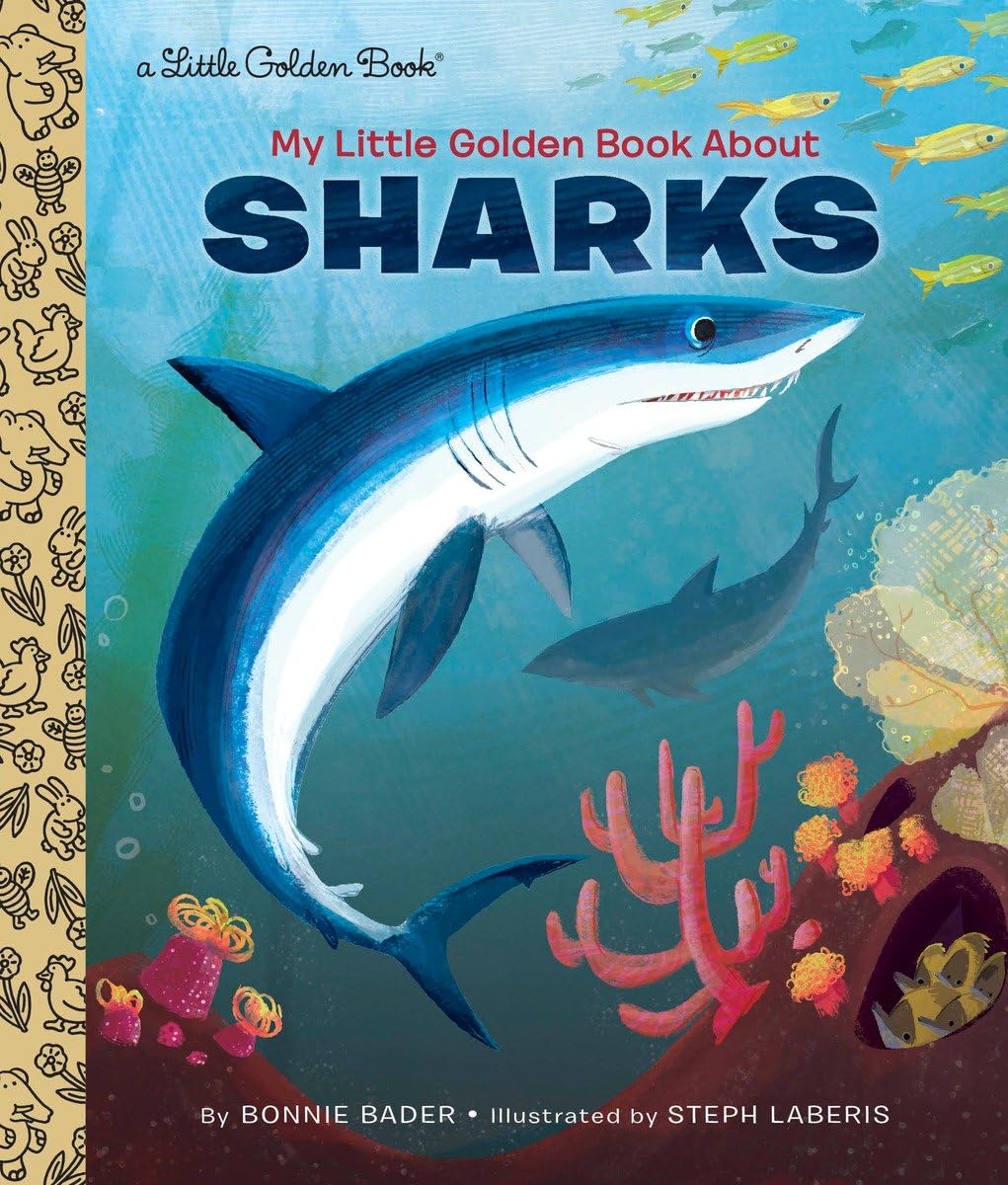 My Little Golden Book About Sharks,Used