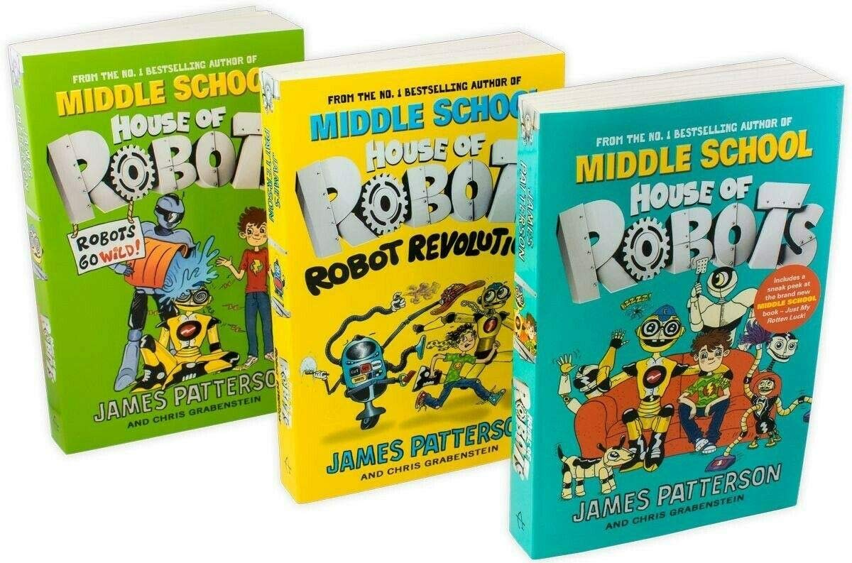 House of robots series james patterson collection 3 books set,Used