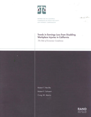 Trends in Earnings Loss from Disabling Workplace Injuries in California: The Role of Economic Conditions,Used
