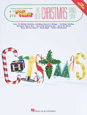 Best Christmas Songs Ever: Ez Play Today Volume 215 (Ez Play Today, 215),New