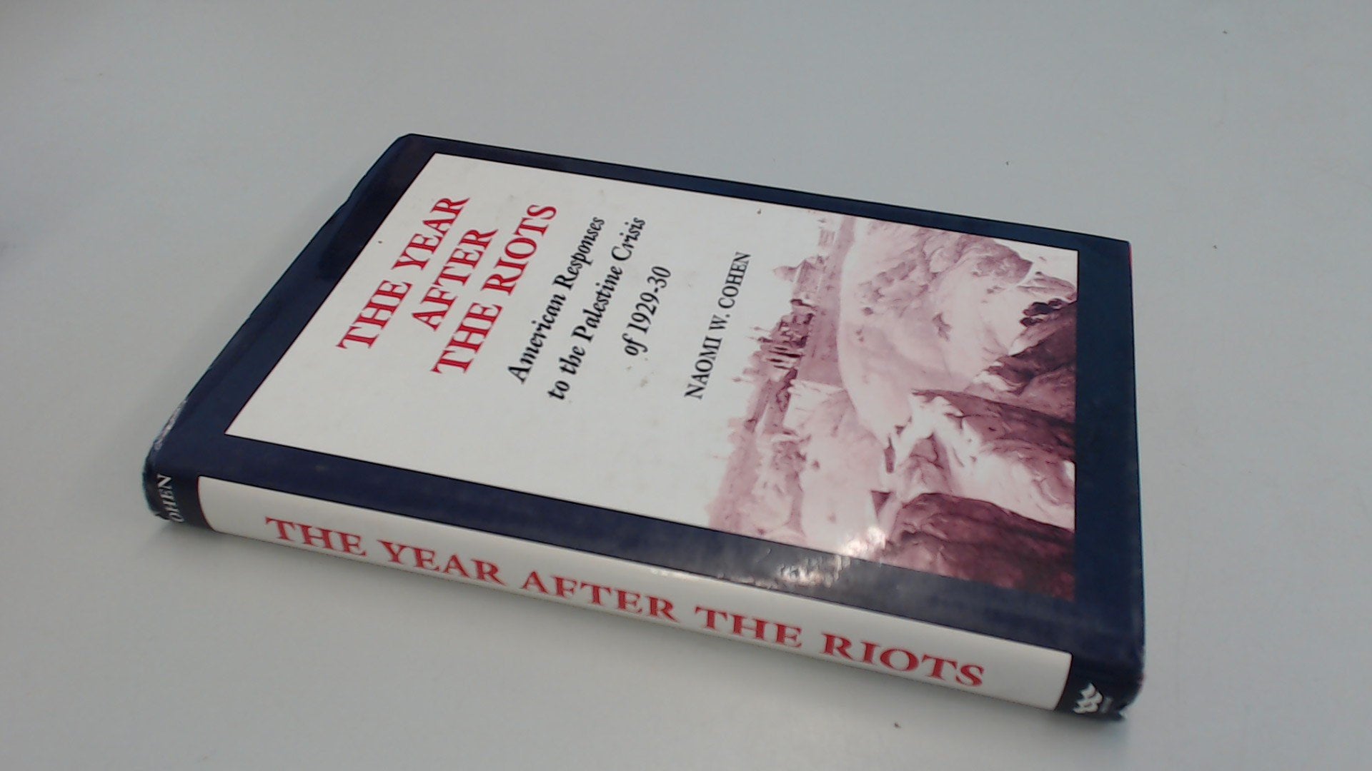 The Year After The Riots: American Response To The Palestine Crisis Of 192930,New