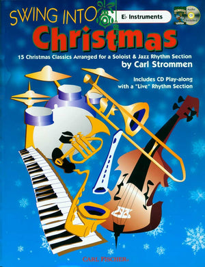 ATJ310  Swing Into Christmas  Alto Saxophone, Alto Clarinet  BK/CD (CLARINETTE),Used