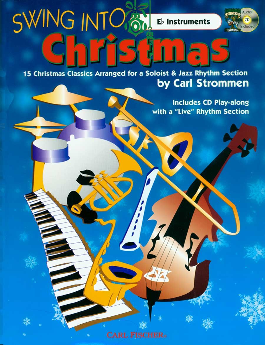 ATJ310  Swing Into Christmas  Alto Saxophone, Alto Clarinet  BK/CD (CLARINETTE),Used