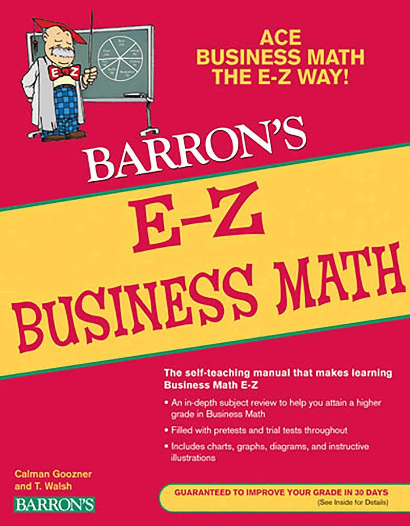EZ Business Math (Barron's Easy Way),New