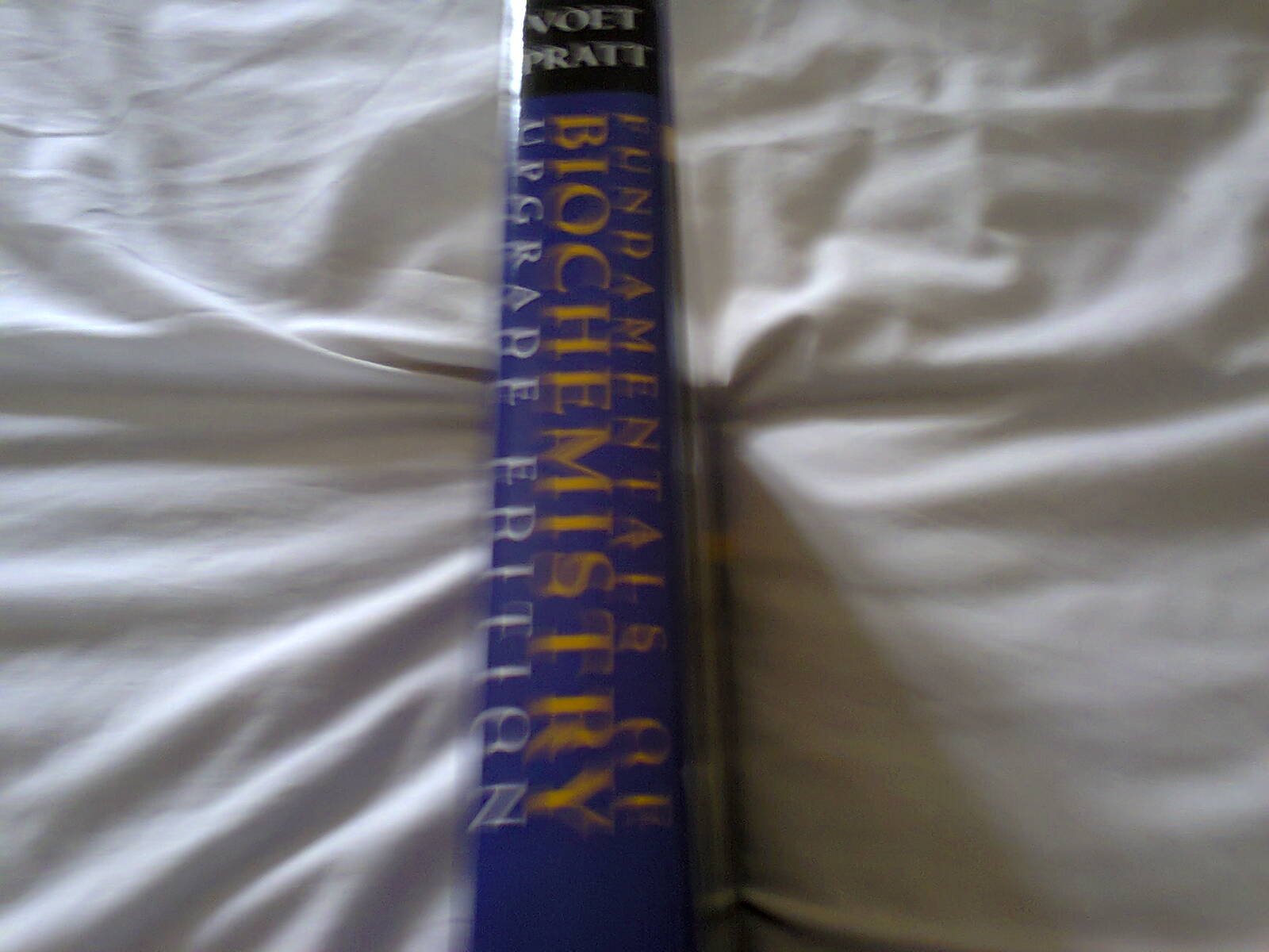 Fundamentals of Biochemistry,Used