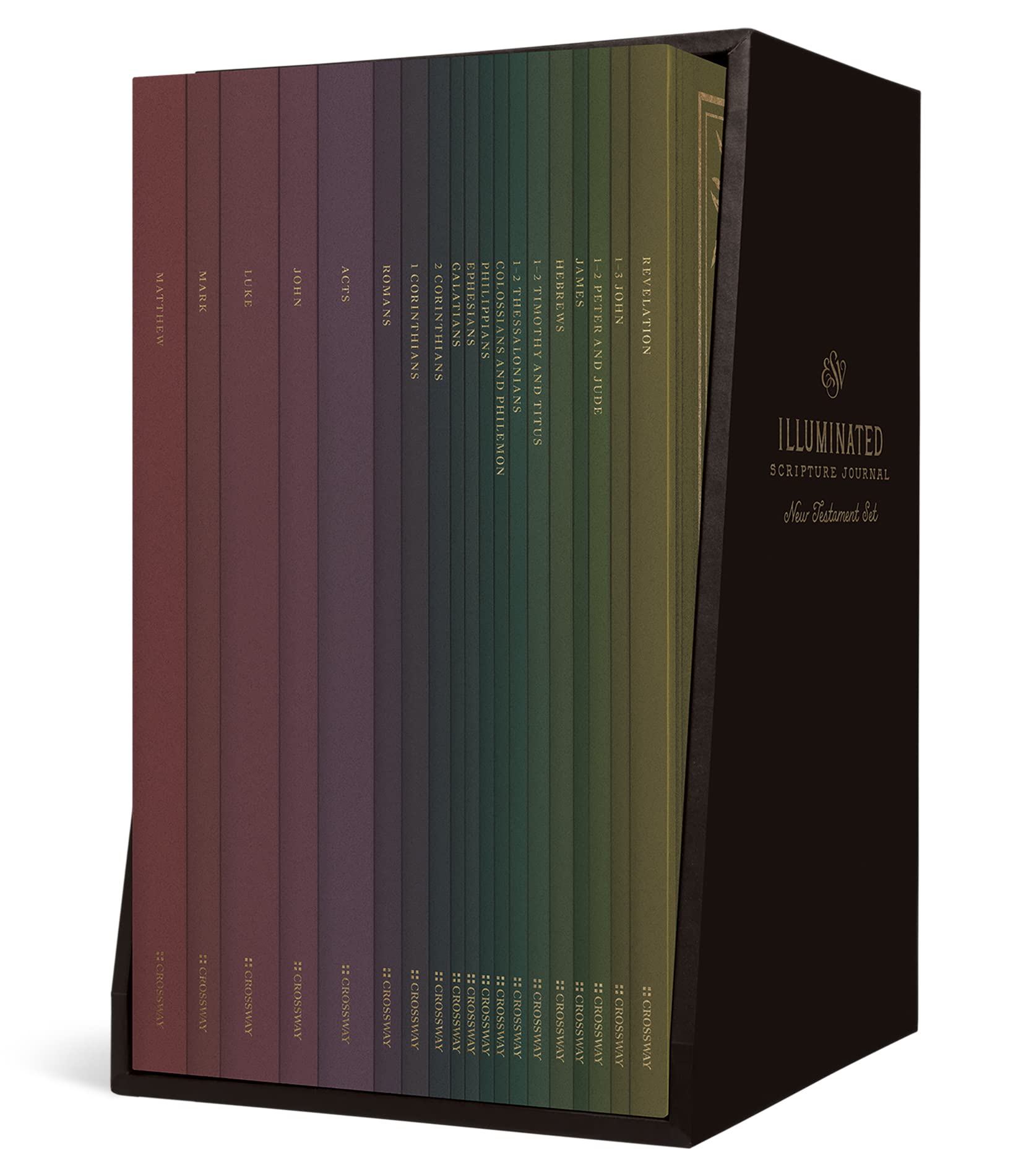 ESV Illuminated Scripture Journal: New Testament Set,New