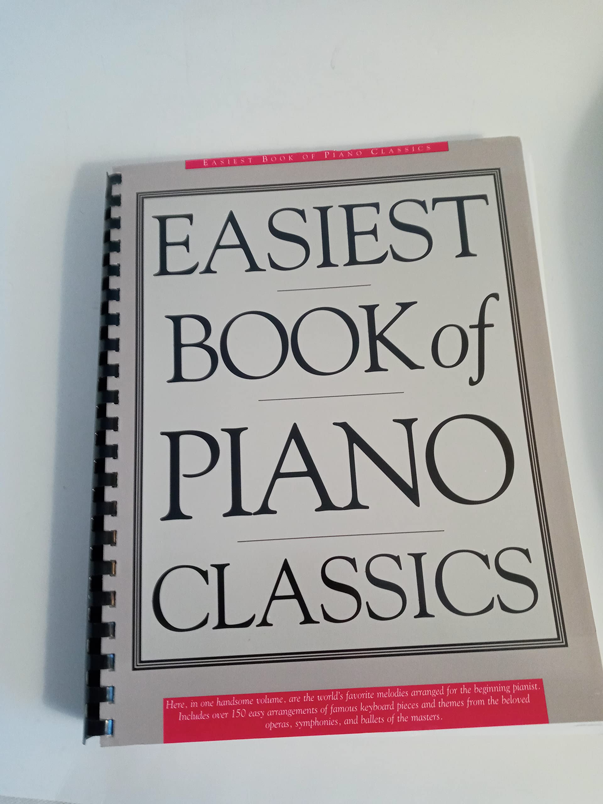 Easiest Book of Piano Classics,New