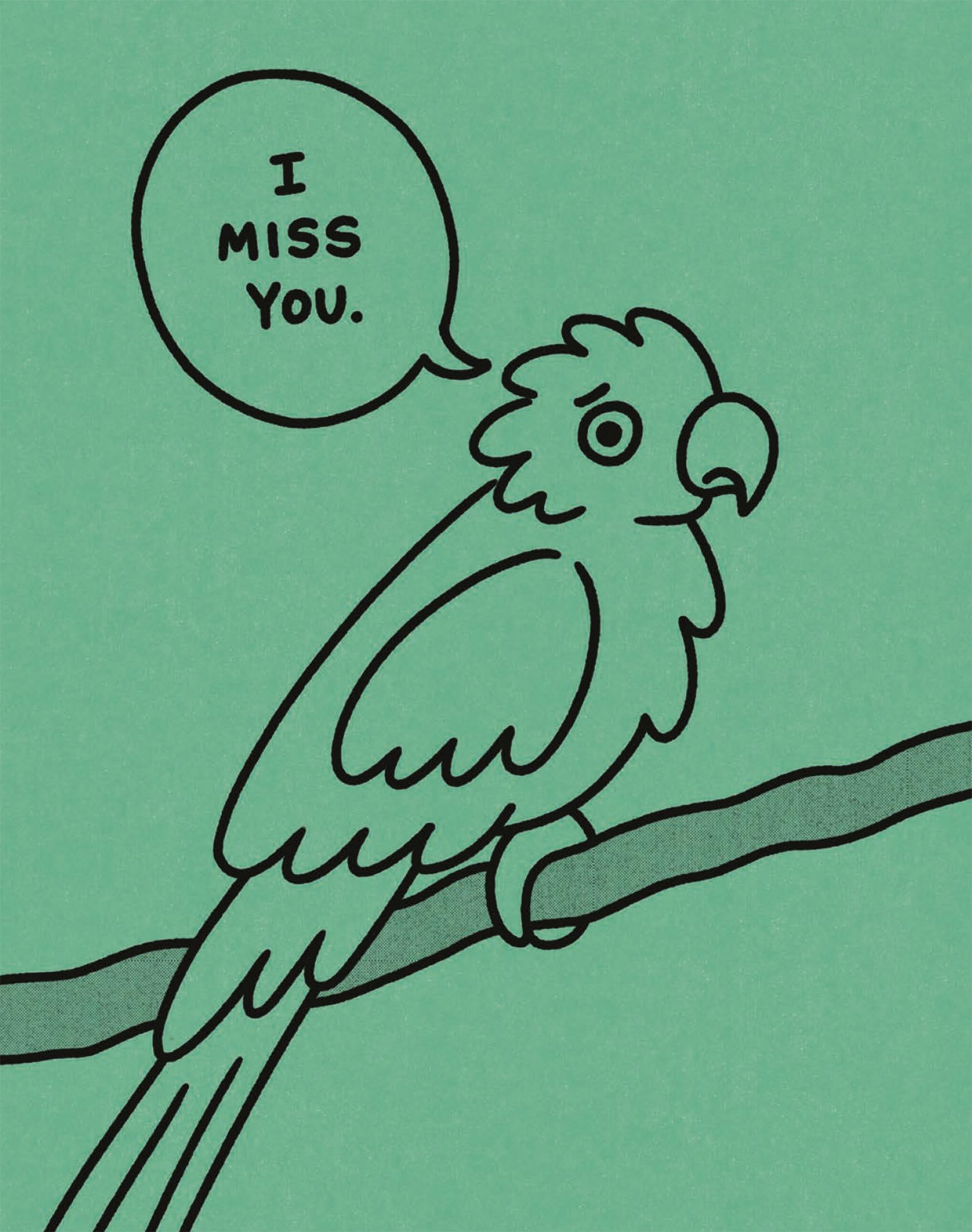 Humor Us Greeting Cards: Get Well  I Miss You (Pack Of 6)