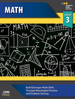 Steckvaughn Core Skills Mathematics: Workbook Grade 3,New