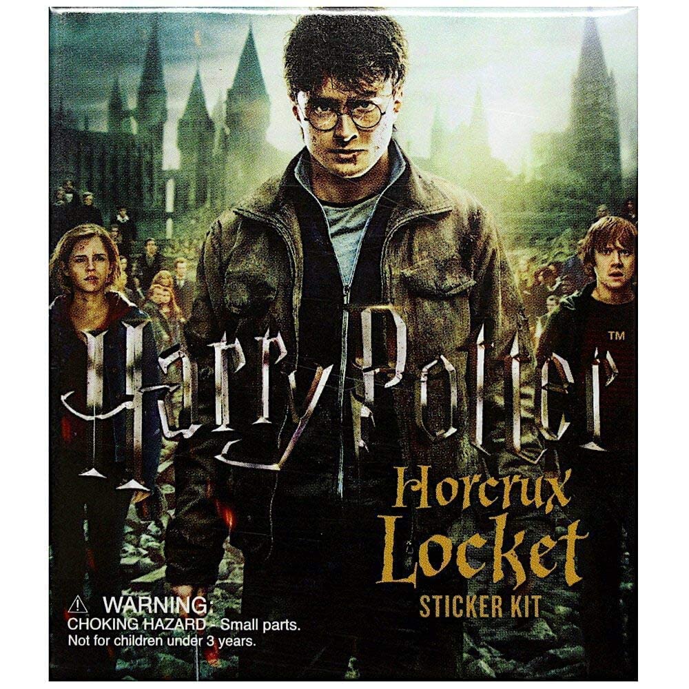 Harry Potter Locket Horcrux Kit And Sticker Book (Mega Mini Kits)-used