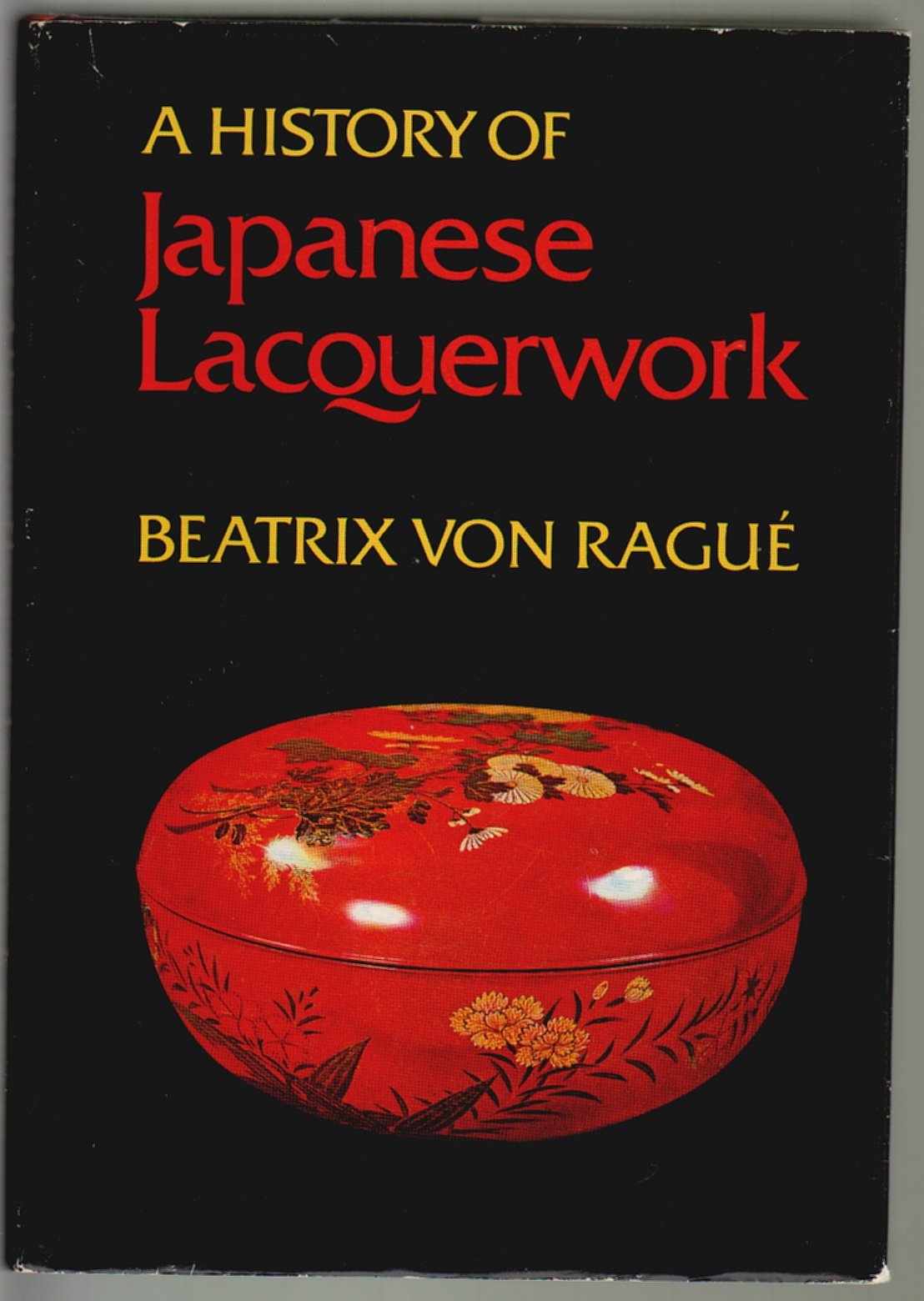 A History of Japanese Lacquerwork,Used
