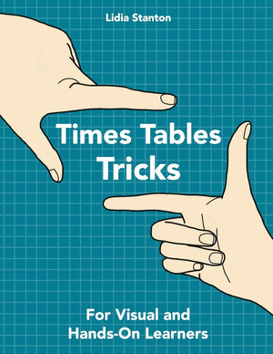 Majosta Times Tables Tricks Book for Visual and Hands-On Learners