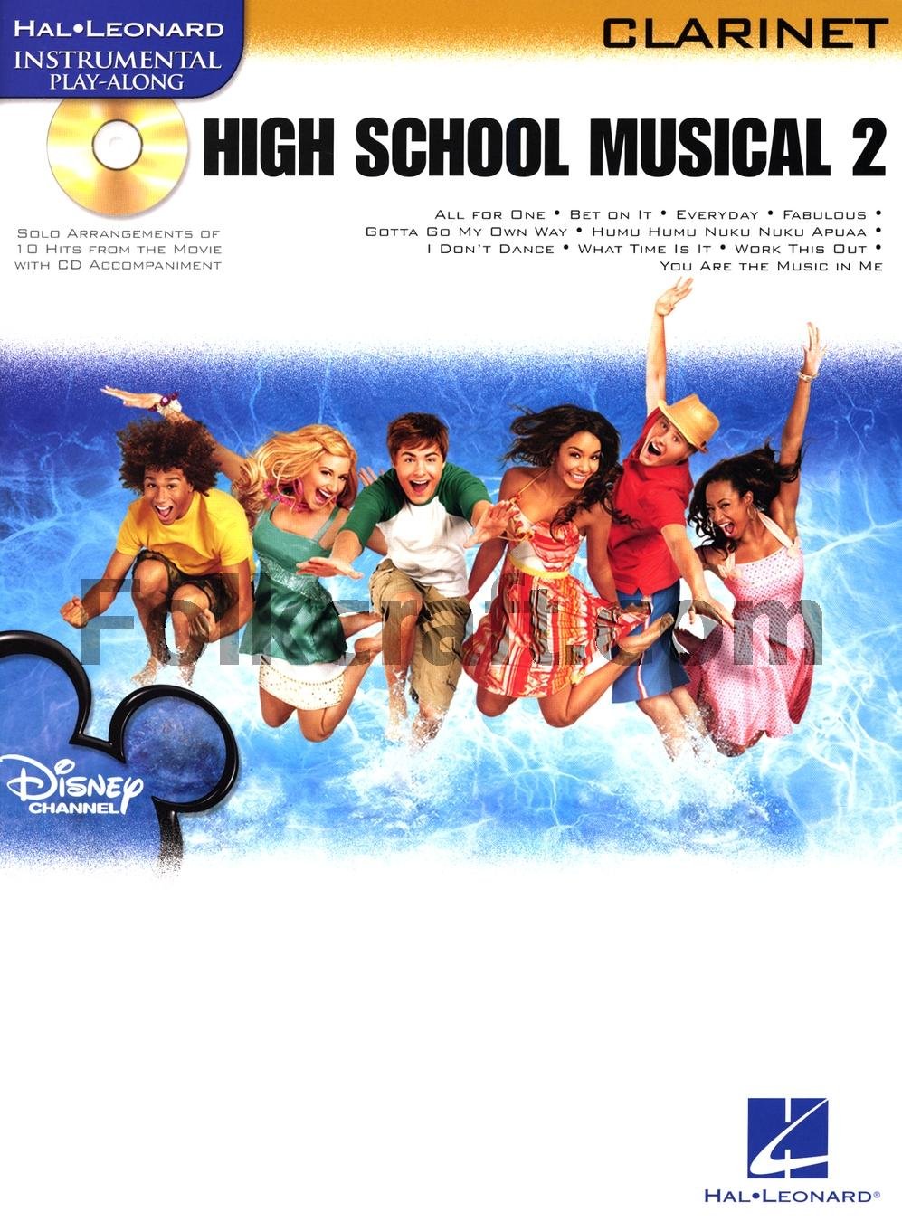 High School Musical 2: Clarinet PlayAlong Pack,New