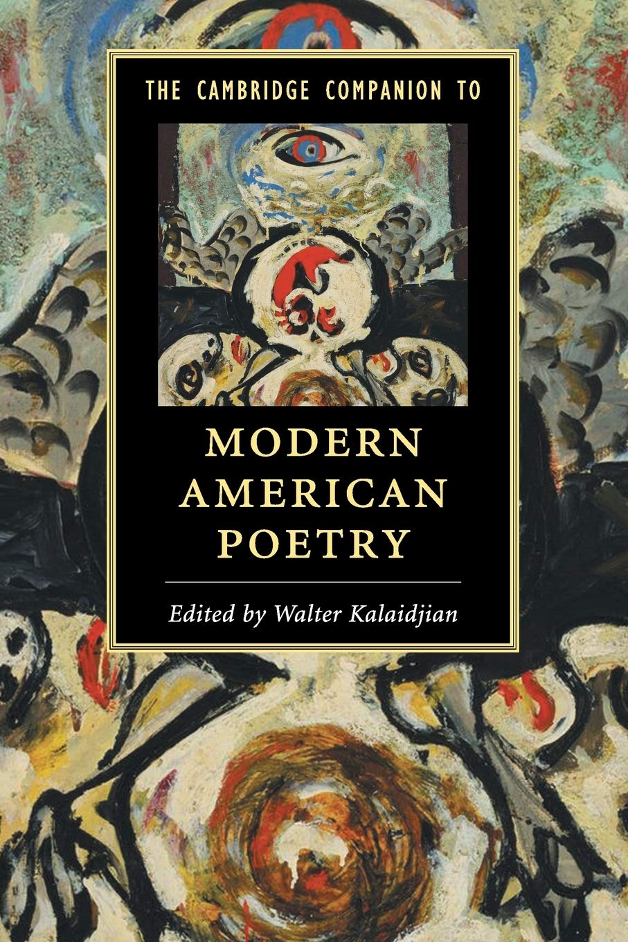 The Cambridge Companion to Modern American Poetry (Cambridge Companions to Literature),Used