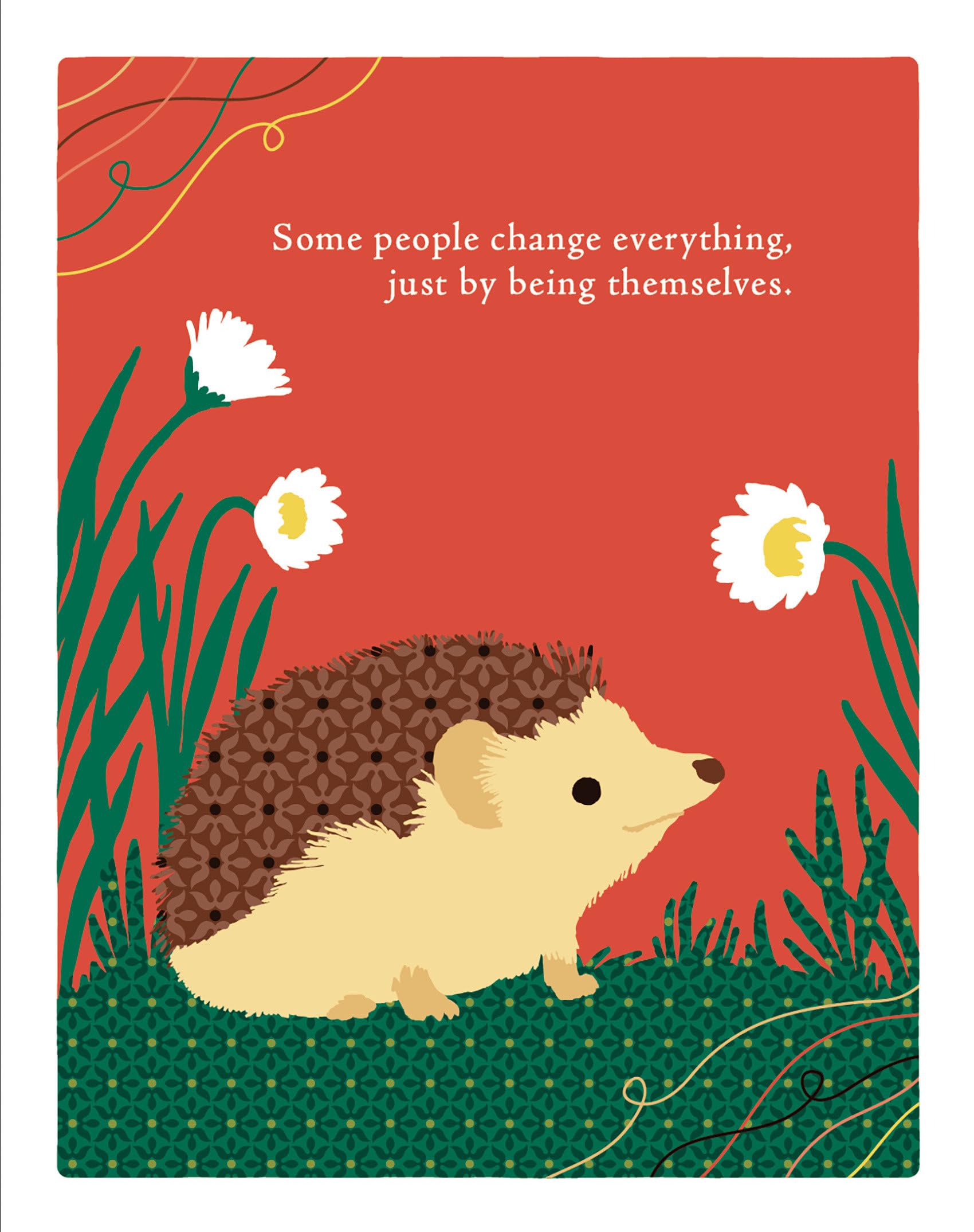Positively Green Greeting Cards: Thank You  Some People Change Everything (Pack Of 6)