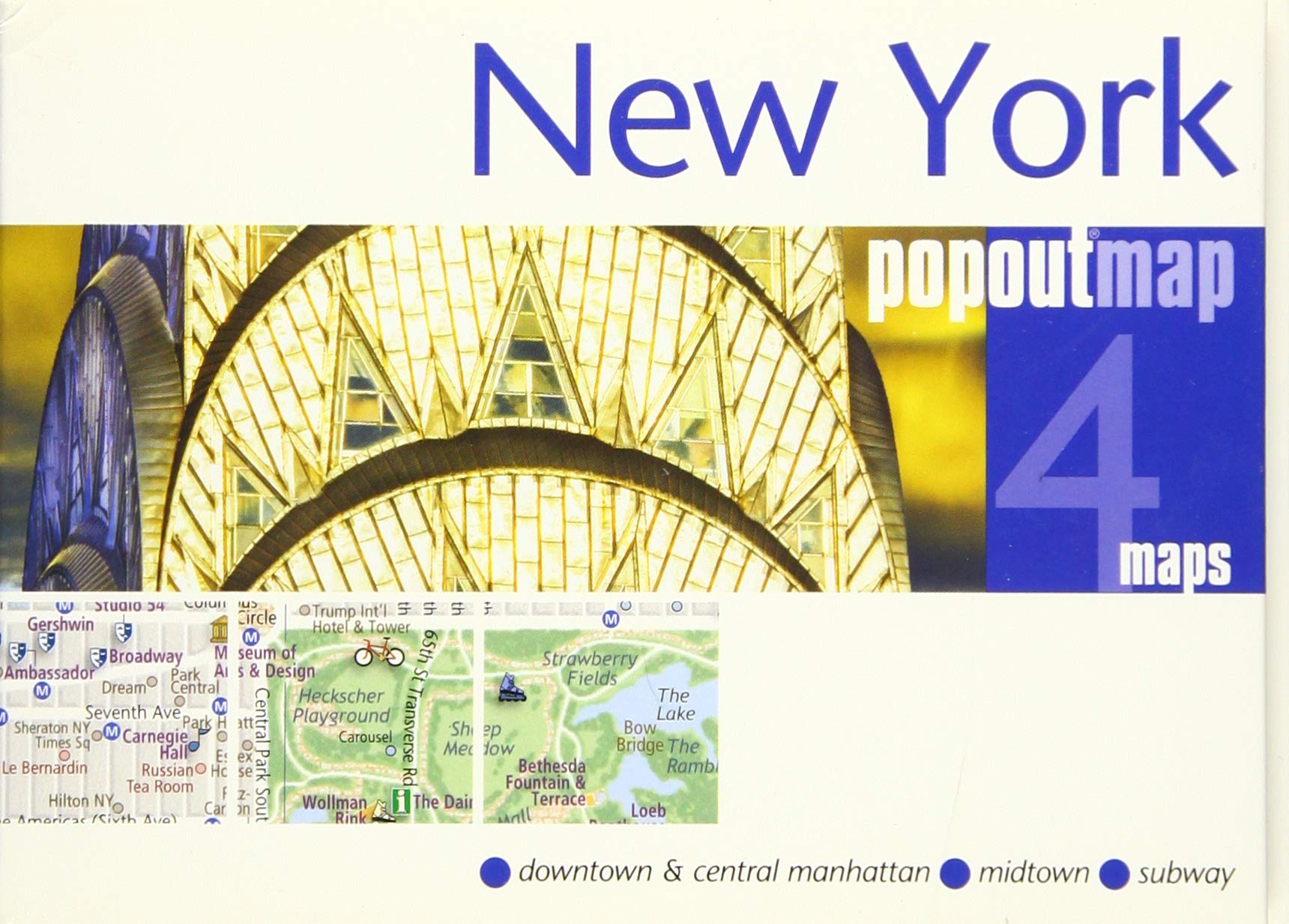 New York PopOut Map (PopOut Maps),Used