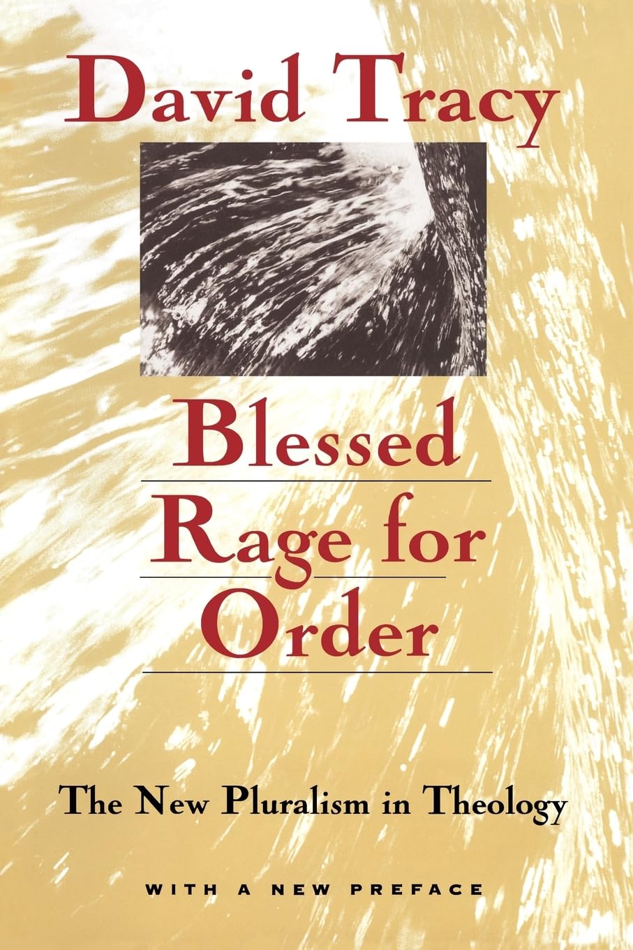 Blessed Rage for Order: The New Pluralism in Theology,New