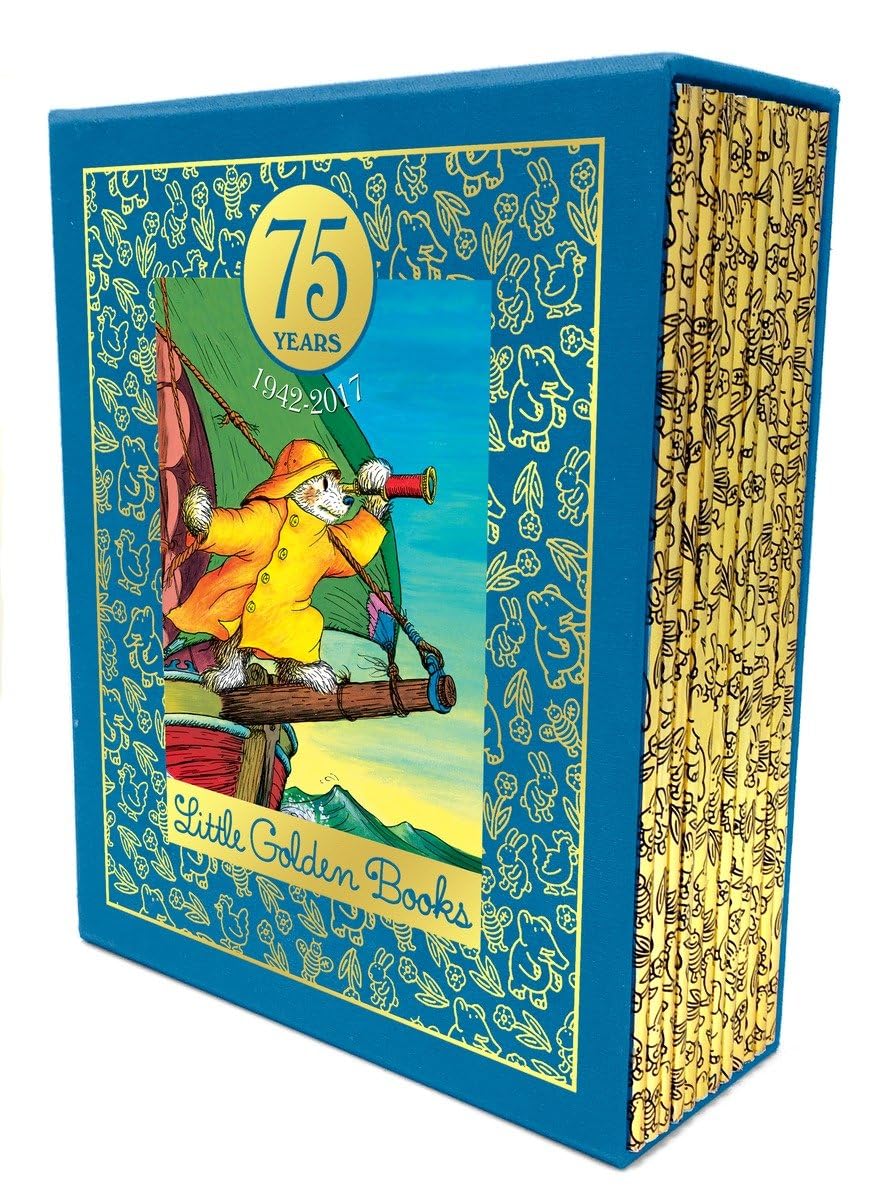 75 Years Of Little Golden Books: 19422017: A Commemorative Set Of 12 Bestloved Books-used