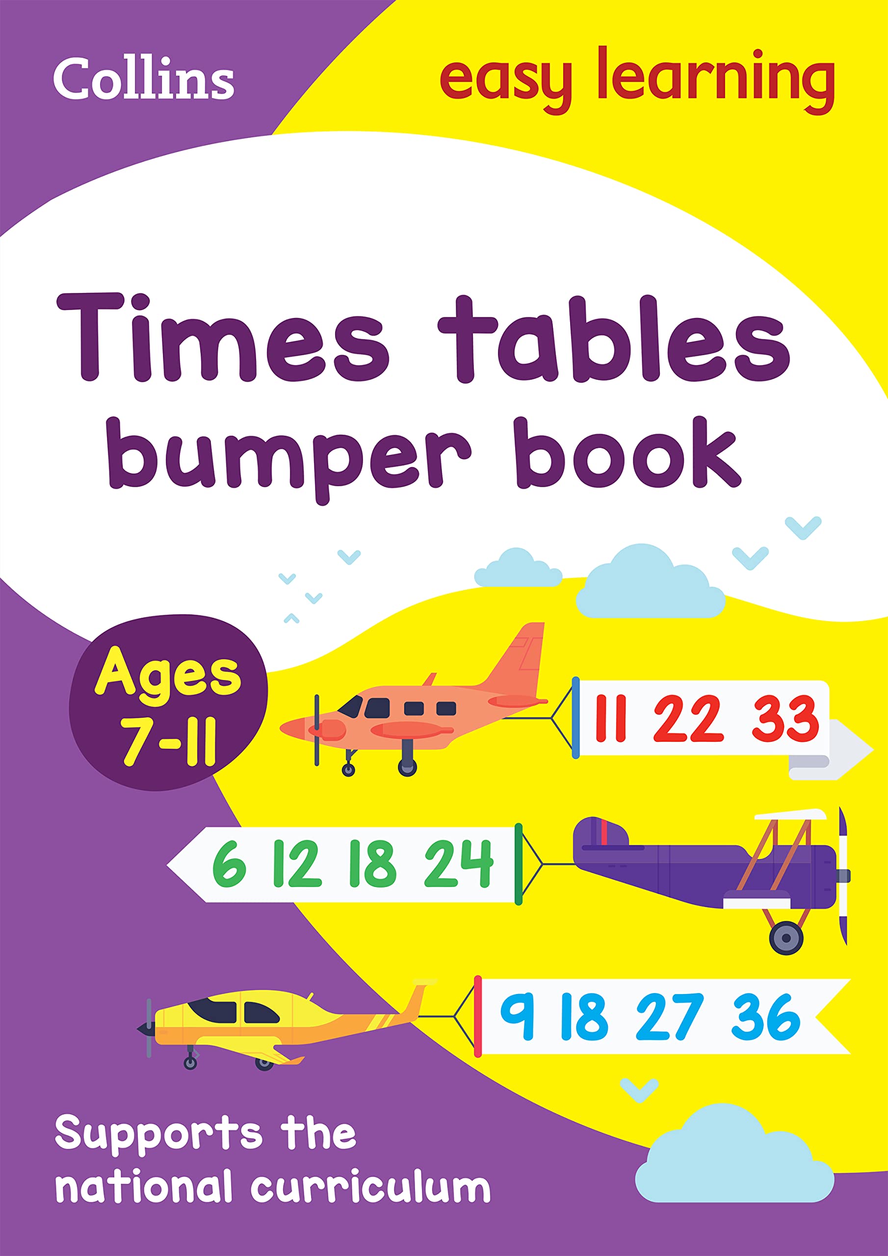 Times Tables Bumper Book: Ages 711 (Collins Easy Learning KS2),Used